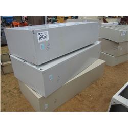 1 LOT (3) 72  STORAGE CABINET