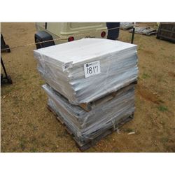 1 LOT 18" X 36" METAL PANELS