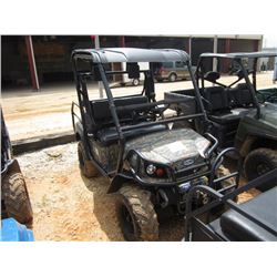 BAD BOY 72V ELECTRIC 4X4 BUGGY, S/N 8005964, 4 PASSENGER, CANOPY, ROLL BAR, WINCH, GUN HOLDER