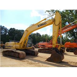 KOBELCO SK250LC HYDRAULIC EXCAVATOR, S/N LL09U1315, (06 YR) 9' 8" STICK, 42" BUCKET, ECAB W/ AIR, ME