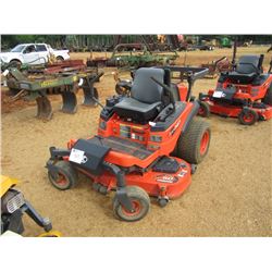 KUBOTA ZD323 ZERO TURN LAWN MOWER, S/N 41464, 60" DECK, KUBOTA DIESEL ENG, ROLL BAR, METER READING 5