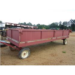 78" X 20' FARM WAGON W/FOLD DOWN SIDES