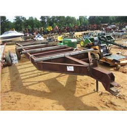 HOME BILT 81" X 28' T/A FARM TRAILER, S/N , 8-14.5 LT TIRES