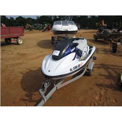 YAMAHA GP800AZ WAVE RUNNER, S/N YAMA2366A101, GAS ENGINE, MTD ON TRAILER