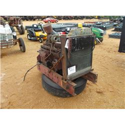 ALLIS CHALMERS 3500 DIESEL ENGINE W/RADIATOR