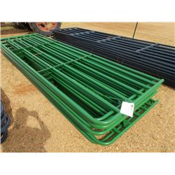 1 LOT (10) 14' GATES