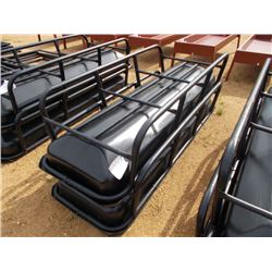 1 LOT (2) 8' FEED BUNKS
