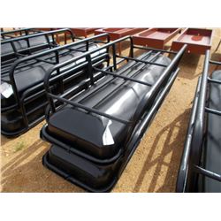 1 LOT (2) 8' FEED BUNKS