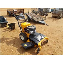 CUB CADET WALK BEHIND 33" WIDE CUT MOWER, S/N 1C207B20120, METER READING 12 HRS