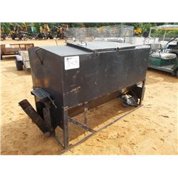 3' X 6' FEED STORAGE W/BOTTOM AUGER