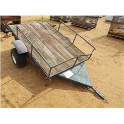 SHOP BUILT S/A 4' X 6' TAG TRAILER