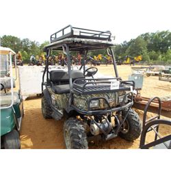 BAD BOY ELECTRIC 4X4 BUGGIE, S/N 10661, 4 PASSENGER, CANOPY, FRONT RACK WINCH (DOES NOT RUN)