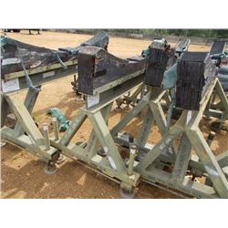 METAL ROLL AROUND BOMB STAND