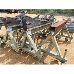 METAL ROLL AROUND BOMB STAND