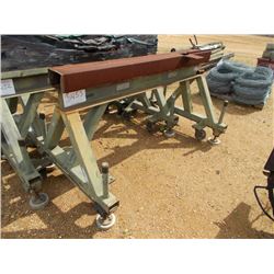 METAL ROLL AROUND BOMB STAND