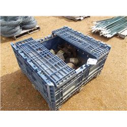 1 LOT (7) TIE DOWN STRAPS W/MOUNTING PLATES