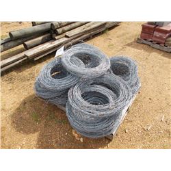 1 LOT BARB WIRE