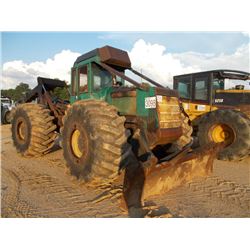 1995 TIMBERJACK 450C GRAPPLE SKIDDER, S/N CE4761, DUAL ARCH, WINCH, ECAB W/AIR, 30.5-32 TIRES