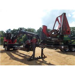 PRENTIC 2384B LOG LOADER, S/N PR65067, CTR DELIMBER, ECAB W/AIR, MTD OF 2012 T/A TRACLER, S/N C00032