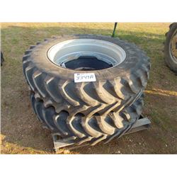 FIRESTONE 14.9-34 FARM TRACTOR TIRES WITH RIMS