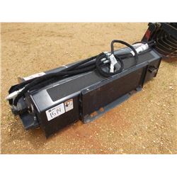 QUICK ATTACH 78" ROTO TILLER, FITS SKID STEER LOADER