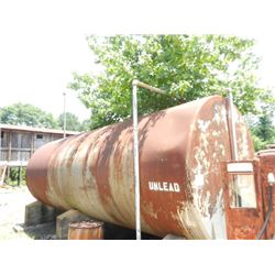 UNLEADED TANK, APPROX 5,000 GALLONS