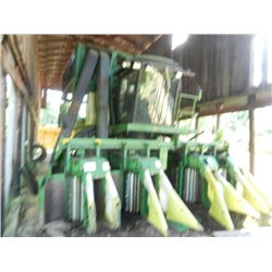 JOHN DEERE 9965 COTTON PICKER, S/N 6671, 4 ROW, JET AIR TROL, ECAB