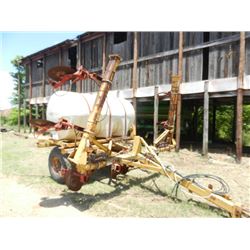 KBH N-SOL LIQUID FERTILIZER APPLICATOR, S/N LA01996, 700 GAL POLY TANK