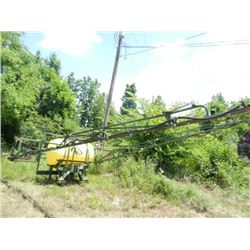 VAN SPRAY RIG, S/N 19731, 3 PTH, 300 GAL TANK, PTO DRIVEN PUMP, 60' SPRAY BOOM
