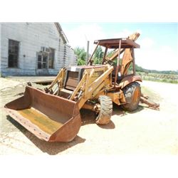 CASE 580K BACKHOE, S/N 7420846 , 4X4, GP BUCKET, CANOPY, PARTS ONLY