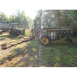 JOHN DEERE 6000 SPRAYER, S/N 000821N, PARTS ONLY