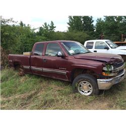 CHEVROLET 2500HD, PARTS ONLY