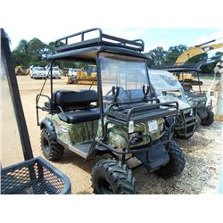 BAD BOY BUGGY, S/N BBE514LT3AN011453 (11 YR) ELECTRIC, 4X4, WINDSHIELD, REAR SEAT, GUN RACKS