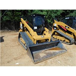 CAT 289D SKID STEER LOADER, S/N TAW01493 (14 YR) TRACK TYPE, GP BUCKET, ECAB W/AIR, METER READING 77