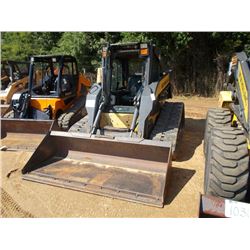 NEW HOLLAND C190 SKID STEER LOADER, S/N 437455 (06 YR) TRACK TYPE, GP BUCKET, ECAB W/AIR