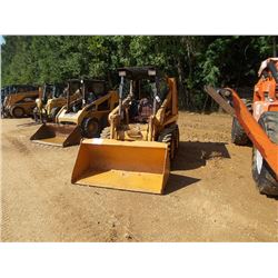 CASE 1838 SKID STEER LOADER, S/N JAF184187, GP BUCKET, CANOPY, METER READING 6,388 HOURS