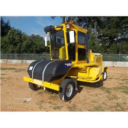 SUPERIOR DT80-J BROOM, S/N 811273 (11 YR) 8' BROOM, WATER TANK, ECAB W/AIR, JOHN DEERE DIESEL ENG, M
