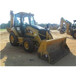 CAT 420E 4X4 LOADER BACKHOE, S/N DJL02860 (12 YR) EXTENDAHOE, MP BUCKET, 24" HOE BUCKET, QUICK COUPL