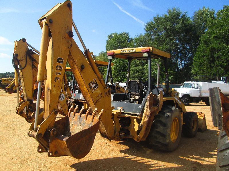 JOHN DEERE 310D 4X4 LOADER BACKHOE, S/N 816092, GP BUCKET, 36" HOE