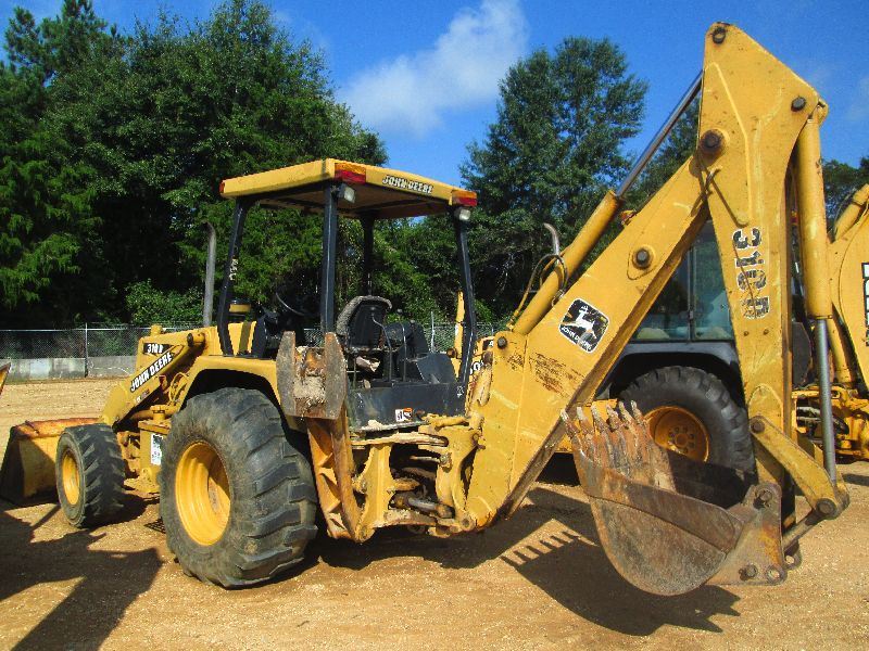 JOHN DEERE 310D 4X4 LOADER BACKHOE, S/N 816092, GP BUCKET, 36" HOE