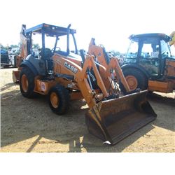 CASE 580N 4X4 LOADER BACKHOE, S/N C580519(13 YR) GP BUCKET, 36" HOE BUCKET, CANOPY, METER READING 1,