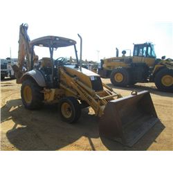 FORD NEW HOLLAND 575E LOADER BACKHOE, S/N 031003704, EXTENDAHOE, GP BUCKET, CANOPY, METER READING 3,