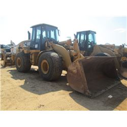 CAT 966H WHEEL LOADER, S/N A6D01859 (08 YR) QUICK COUPLER, CAT GP BUCKET, ECAB W/AIR, 26.5R25 TIRES,