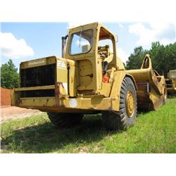 FIAT ALLIS S260B2T MOTOR SCRAPER, S/N 450126, CANOPY, 29.5-29 TIRES (TRANSMISSION WEAK, WILL RUN AND