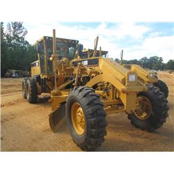 CAT 140H MOTOR GRADER, S/N CCA03141 (07 YR) 14' MOLDBOARD W/TIP CONTROL, SCARIFIER, ACCUMULATOR, ECA