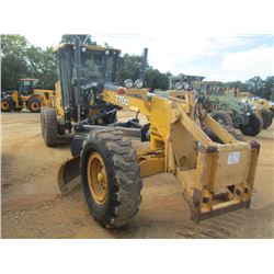 JOHN DEERE 770D MOTOR GRADER, S/N 617230, (08 YR) 14' HYD MOLDBOARD W/TIP CONTROL, REAR RIPPER, ECAB