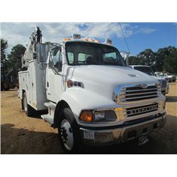 2004 STERLING ACTERRA S/A SERVICE TRUCK, S/N 2FZACFDC94AN08841, CAT C7 ENG, 6 SPD TRANS, 17.5K REARS