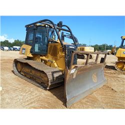 CAT D6K LGP CRAWLER TRACTOR, S/N DHA00478 (08 YR) 6 WAY BLADE, ECAB W/AIR, METER READING 3,672 HOURS