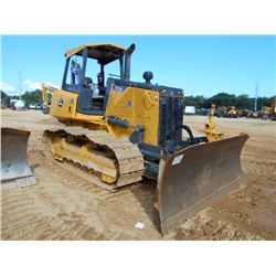 JOHN DEERE 700K XLT CRAWLER TRACTOR, S/N 265238 (14 YR) 6 WAY BLADE, PLUMBED FOR GRADE CONTROL, CANO