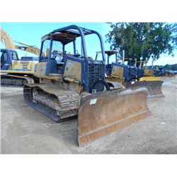 JOHN DEERE 700J LGP CRAWLER TRACTOR, S/N 144878 (07 YR) 6 WAY BLADE, CANOPY, SWEEPS, JOHN DEERE WINC